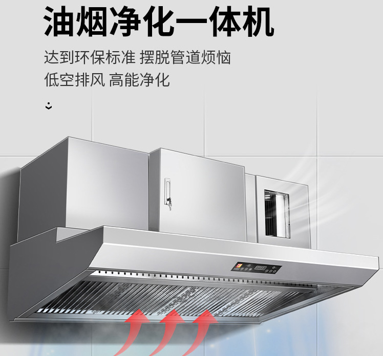 煙罩一體式油煙凈化機(jī)